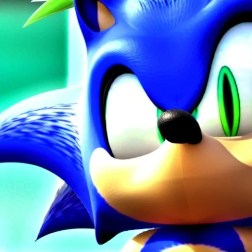 Prompt: A Photograph of Sonic the hedgehog what’s running faster speed Wayne fast Go go Run hoisted helping business in the green hill zone 4 from Dreamworks Animatio 4’ k 3D enemy  blast Win movie Theater pixel Disney OC klutz detail Photo anime character