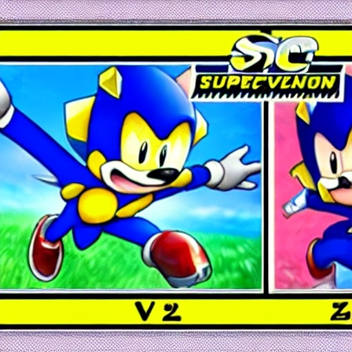 Prompt: super sonic 3Dk zu sv to get 