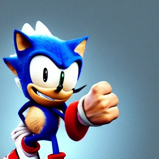 Prompt: A Photograph of Sonic the hedgehog what’s running faster speed Wayne fast Go go Run hoisted helping business in the green hill zone 4’ k sonic the old and decrepit hedgehog giving a thumbs up. 3d render, hyperdetailed, blender, trending on artstation, octane render, photorealistic, intricate detail from Dreamworks Animatio 4’ k enemy blast Win movie Theater pixel Disney OC klutz detail Photo anime character sonic the old and decrepit hedgehog hyperdetailed illustration, painting, drawing, art, sketch, deformed, ugly, giving a thumbs up. 3d render, hyperdetailed, keep biopic coming Dreamworks 8k 