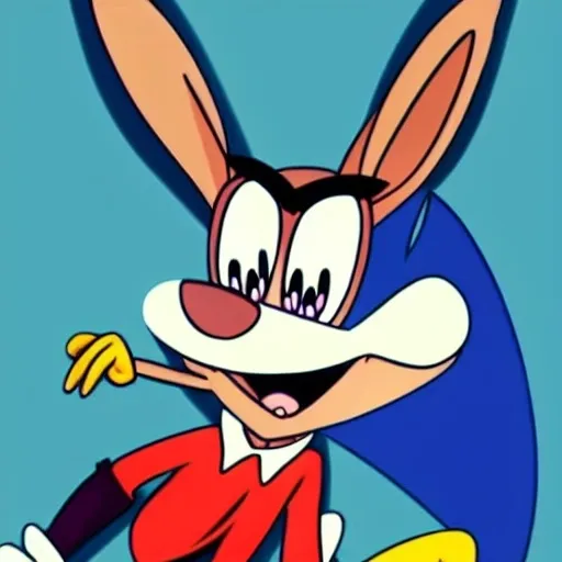 Prompt: Are crossovers overrated? News article. Videogames. Movies. Stock image. Bugs Bunny. Velma. Buster bunny Shaggy. .Looney Tunes Batman. Garnet from Steven Universe. Steven Universe. Porky pig. Daffy Duck. Sonic . Tails. Michael Jordon. Detail.