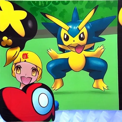 Prompt: Pokémon Kikoriki show ( 2003 )