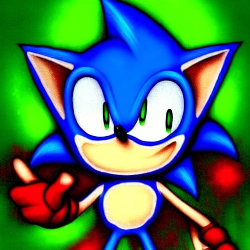 Prompt: sonic.exe horror Creepypasta digital art "weird sonic egh deviantart" MS paint artterrible dr eggman  mma illustration,3 ,D 4 , K  painting, drawing, art, green Rogh creepy found  sketch art detail 6 , 4 4 , K photograph total mouth eyeball eyeball flashing light fire head screaming light