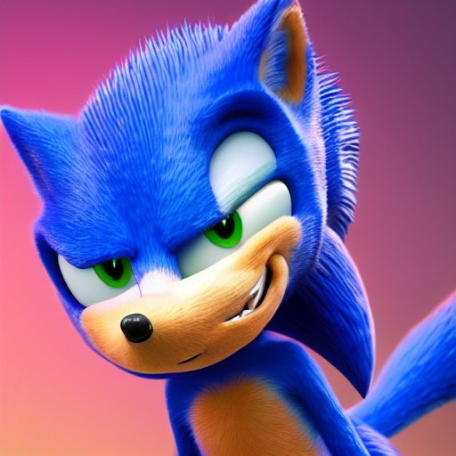 Prompt: A photograph Sonic Fox name is tonic the fox for Disney pixel movie dreamWorks Highly detailed Art Photorealistic 4k 