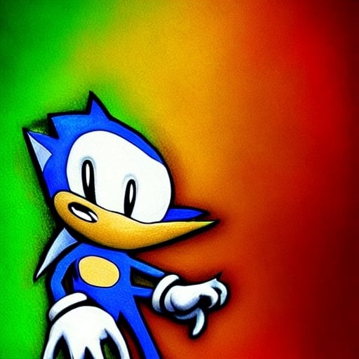 Prompt: sonic.exe digital art "weird sonic egg deviantart" terrible dr eggman  mma illustration,3 ,D 4 , K  painting, drawing, art, green door Robotnik creepy found  sketch art detail 6 , 4 4 , K photograph total