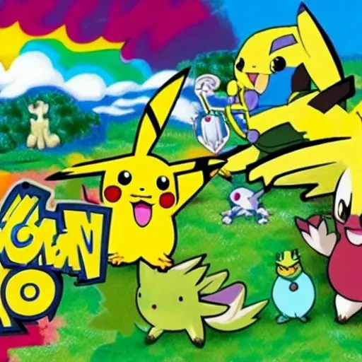 Prompt: Pokémon Kikoriki show ( 2003 )