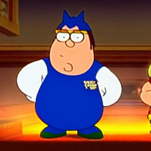 Prompt: a-cursed panel comic book family guy of  kardashian as harry Peter griffin sonic a style on crack with kim kardashian of disappointment sanic indiana  panel coni.fhe Pnc. find in logs upside-down circle shrugs. Peter griffin 64,