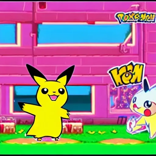 Prompt: Pokémon and Kikoriki screenback ( 1226 )