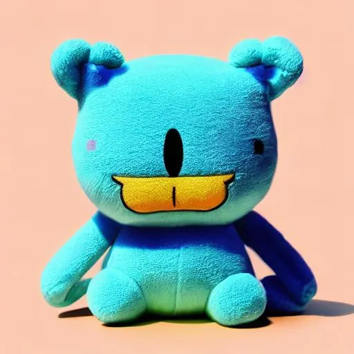 Prompt: cute kawaii Squishy {object} plush toy, {texture} texture, visible stitch line, soft smooth lighting, vibrant studio lighting, modular constructivism, physically based rendering, square image Sonic 