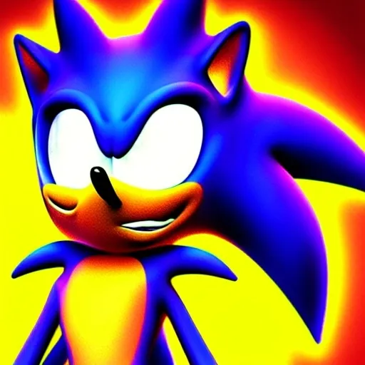 Prompt: Sonic.exe digital art "sonic deviantart" terrible mma roasting Creepypasta on an open illustration,3 ,D 4 , K painting, drawing, art, DeviantArt 4KPhotorealistic teeth in no mouth door sketch art detail Realistic 4 ,K photograph total Photo