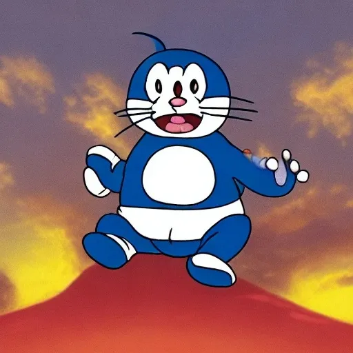 Prompt: doraemon
