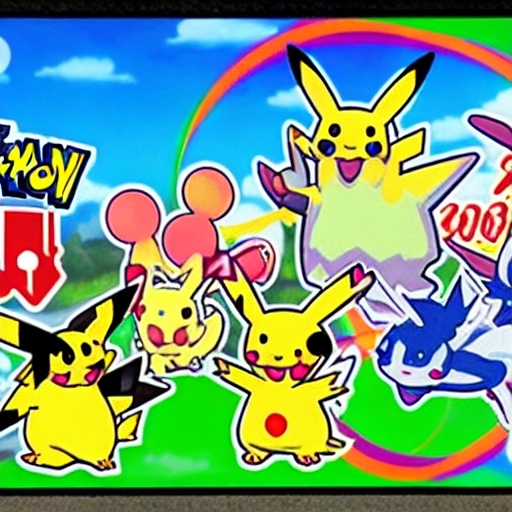 Prompt: Pokémon Kikoriki show ( 2003 )