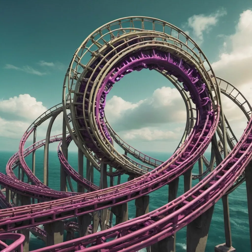 Prompt: An emotional roller coaster sedusa afornment