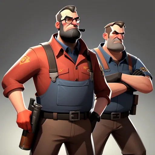 Prompt: Team Fortress 2