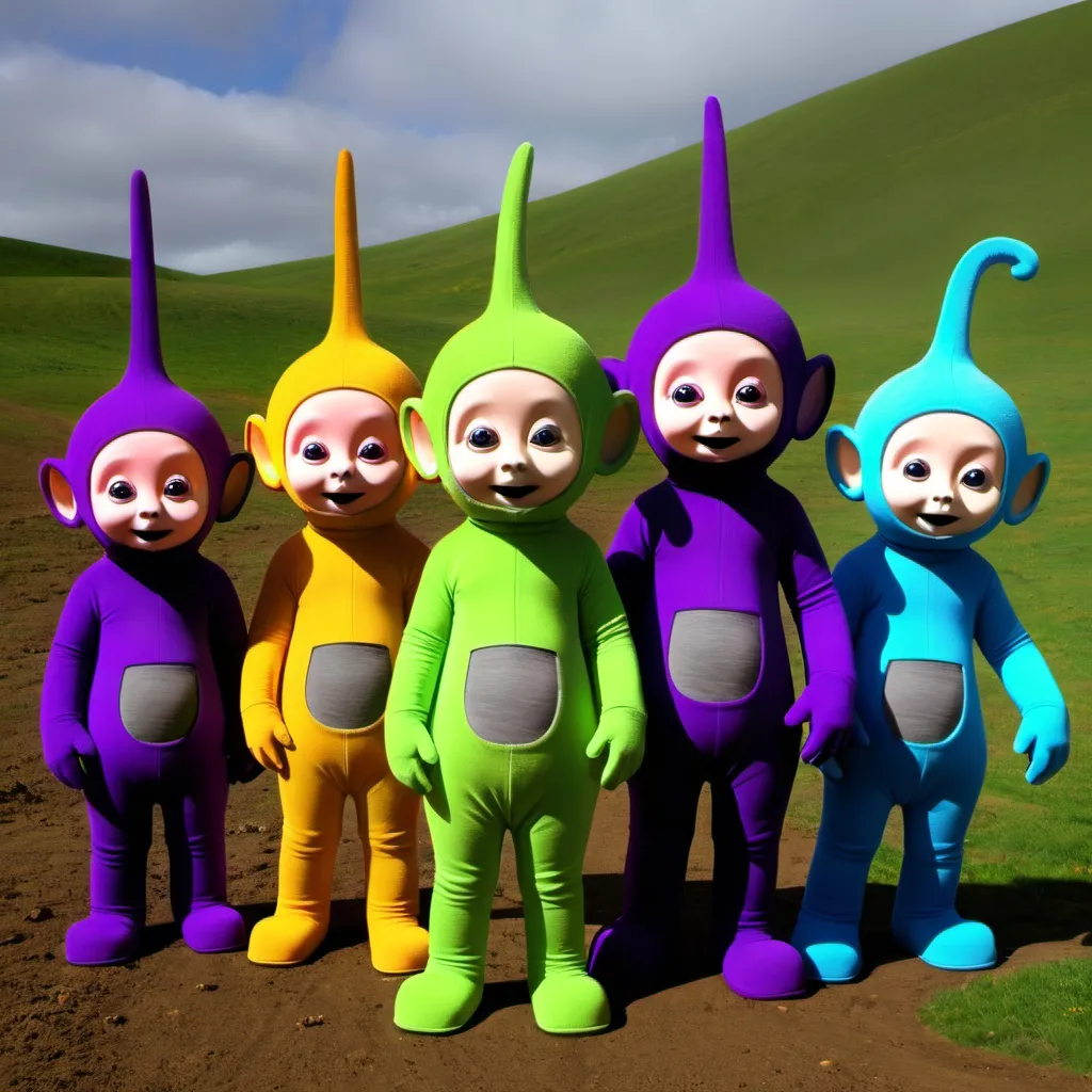 Prompt: Slendytubbies 2