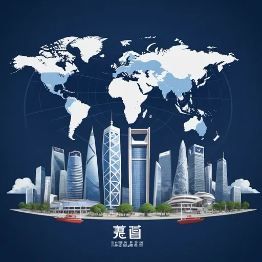 Prompt: Create a cover image for an international news channel titled "国际新闻晚班车". The design should feature a globe at the center, representing global coverage. Surround the globe with news-related icons such as microphones, newspapers, satellite dishes, and broadcasting towers. Use a modern and sleek background with dark blue and white tones to convey professionalism and trustworthiness. The channel name "国际新闻晚班车" should be prominently displayed at the top in bold, elegant font.

