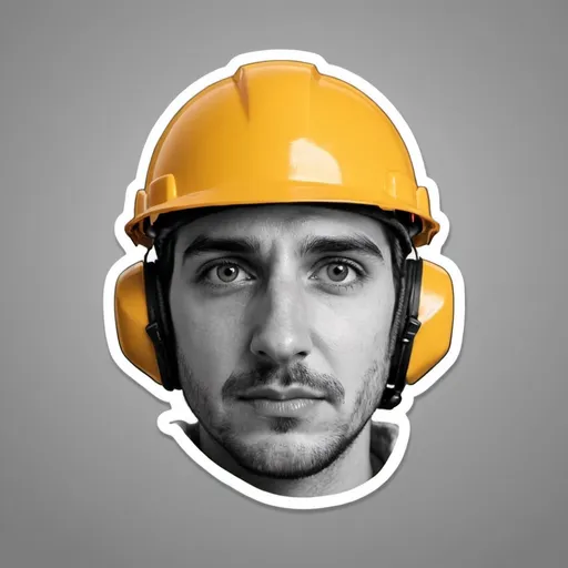 Prompt: Descripción:
Diseña un sticker animado que muestre a un ingeniero con un casco de seguridad que está expresando tristeza. El ingeniero debe parecer desalentado o preocupado, en contraste con su usual actitud confiada.

Detalles Específicos:

Ingeniero:

Casco de seguridad: De color amarillo o blanco, con un diseño moderno. Asegúrate de que el casco sea claramente visible.
Ropa: Lleva una camisa o chaqueta de trabajo en colores neutros o sobrios. Puede incluir un chaleco reflectante si lo prefieres.
Expresión facial: Muestra una cara triste, con cejas hacia abajo, ojos ligeramente llorosos o apagados, y una boca ligeramente curvada hacia abajo.
Postura y Movimiento:

Postura: El ingeniero puede estar encorvado ligeramente, con los hombros caídos para enfatizar su tristeza. La postura debe reflejar desánimo.
Manos: Las manos pueden estar en los bolsillos o colgando a los lados, sin gestos activos. Alternativamente, una mano puede estar tocando el casco o la cara en una actitud de resignación.
Movimientos: Incluye una animación sutil como un ligero temblor de la cabeza o una caída de los hombros para acentuar la tristeza.
Fondo:

Fondo simple: Utiliza un color sólido suave o un fondo sutil que refuerce el estado de ánimo, como tonos gris claros o azules fríos, sin distraer del ingeniero.
Detalles Adicionales:

Accesorios: Puedes incluir pequeños íconos que sugieran preocupación o tristeza, como nubes grises, gotas de lluvia, o una nube de pensamiento con signos de preocupación.
Estilo:

Estilo visual: Moderno y limpio, con colores que transmitan el estado de ánimo triste. La animación debe ser suave para reflejar la emoción de manera efectiva.
