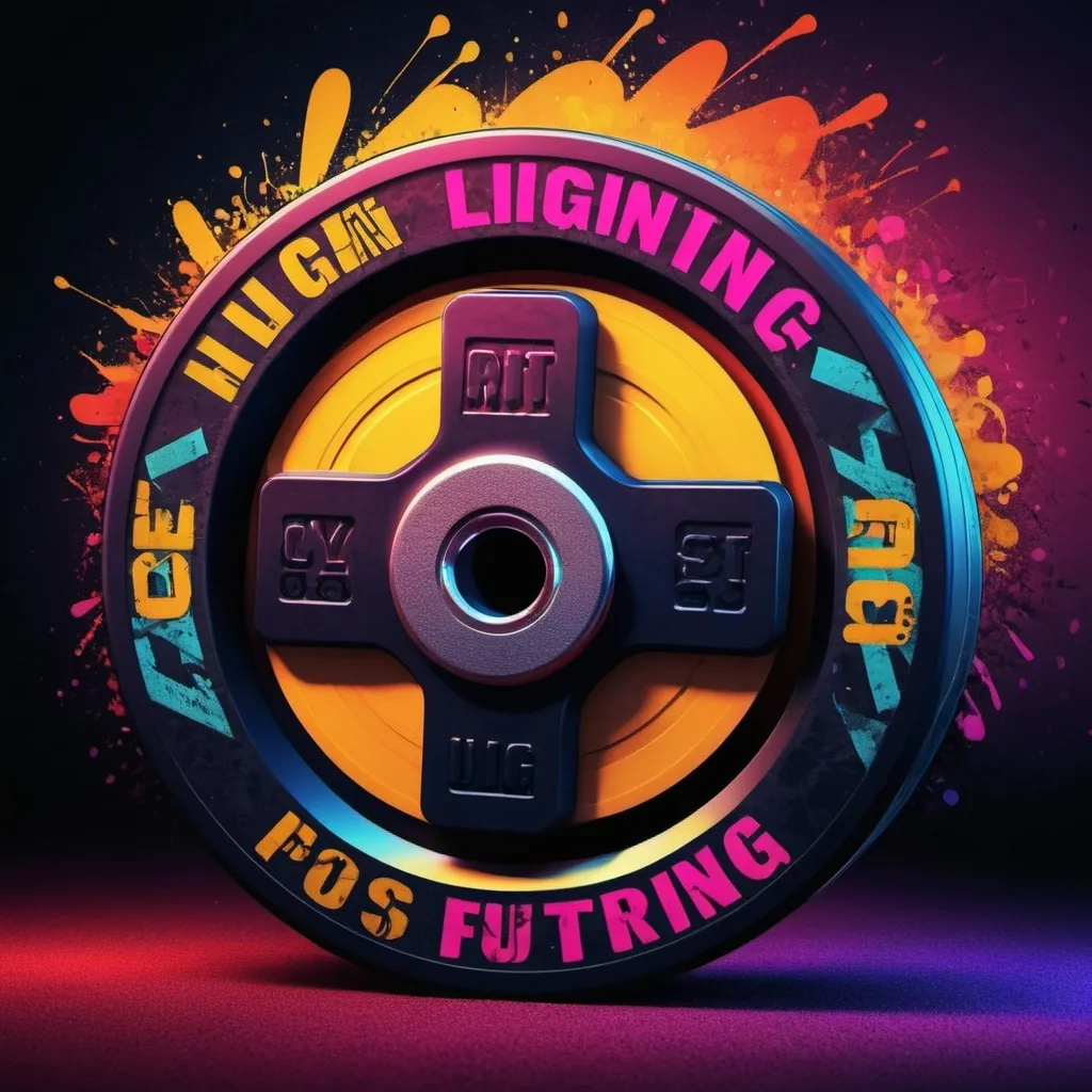 Prompt: cd album artwork called Weight lifting 