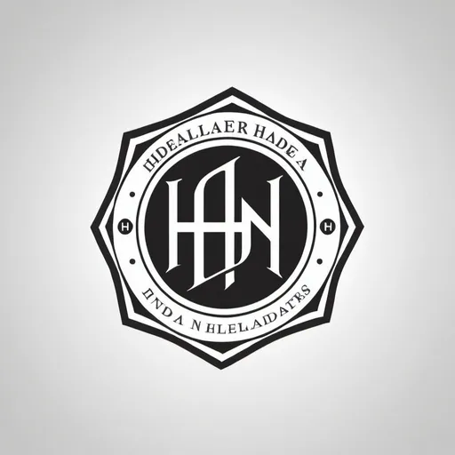 Prompt: logo para una helader�a con las iniciales HN