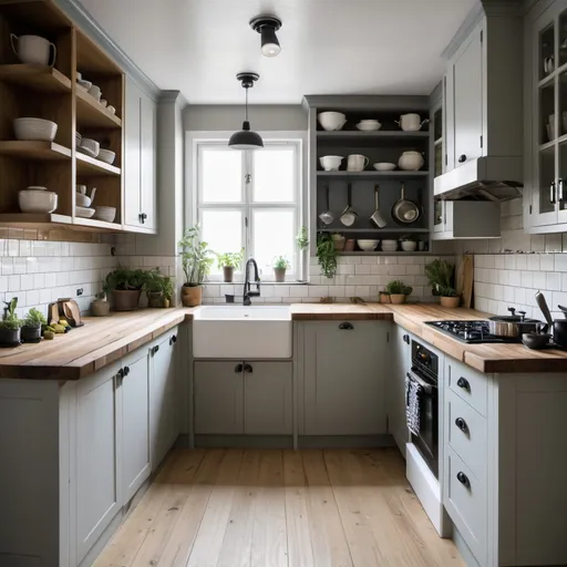 Prompt: A small kitchen idea