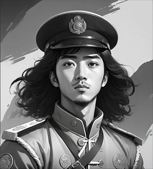 Prompt: (anime style), Man, inspired by Lei Feng, (vibrant colors), detailed character design, dynamic pose, (expressive facial features), (highly stylized graphics), energetic background elements, (illustrative depth), (4K quality), whimsical ambiance, contemporary artistic interpretation, eye-catching composition, full of youthful spirit and charm.