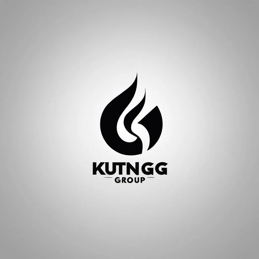 Prompt: create a modern, minimalist logo for a business that builds and sells electrical motors,  name of business is KUTNGG Group