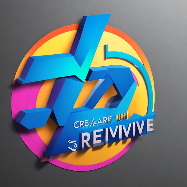 Prompt: Create a 3 Dimensional logo with "Rhythm Revive