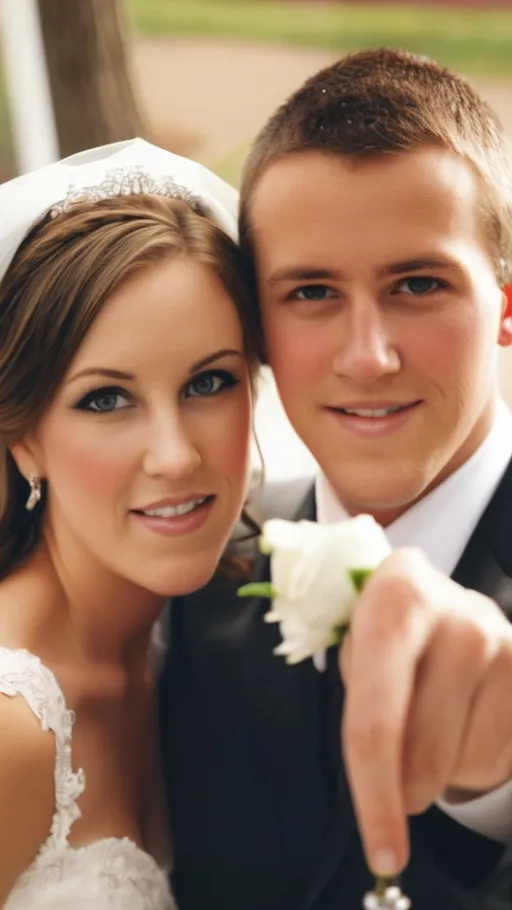 Prompt: میخام عکسمونو ب عکس روز عروسی تبدیل کنی 