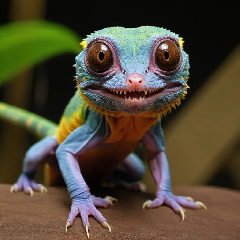 Prompt: A brilliant exotic species from another planet exotic pet animal