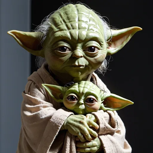 Prompt: My best friend Yoda 