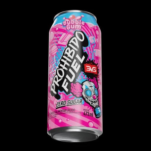 Prompt: The can of prohibido fuel inside a fridge in abandoned gym