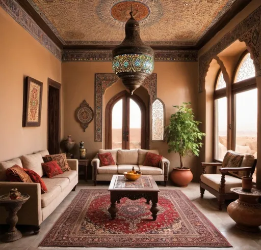 Prompt: Persian home