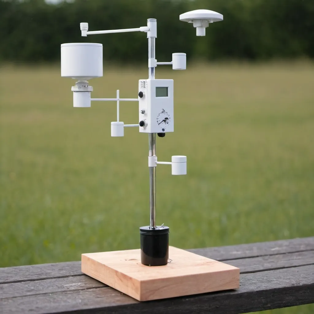 Prompt: small weather station