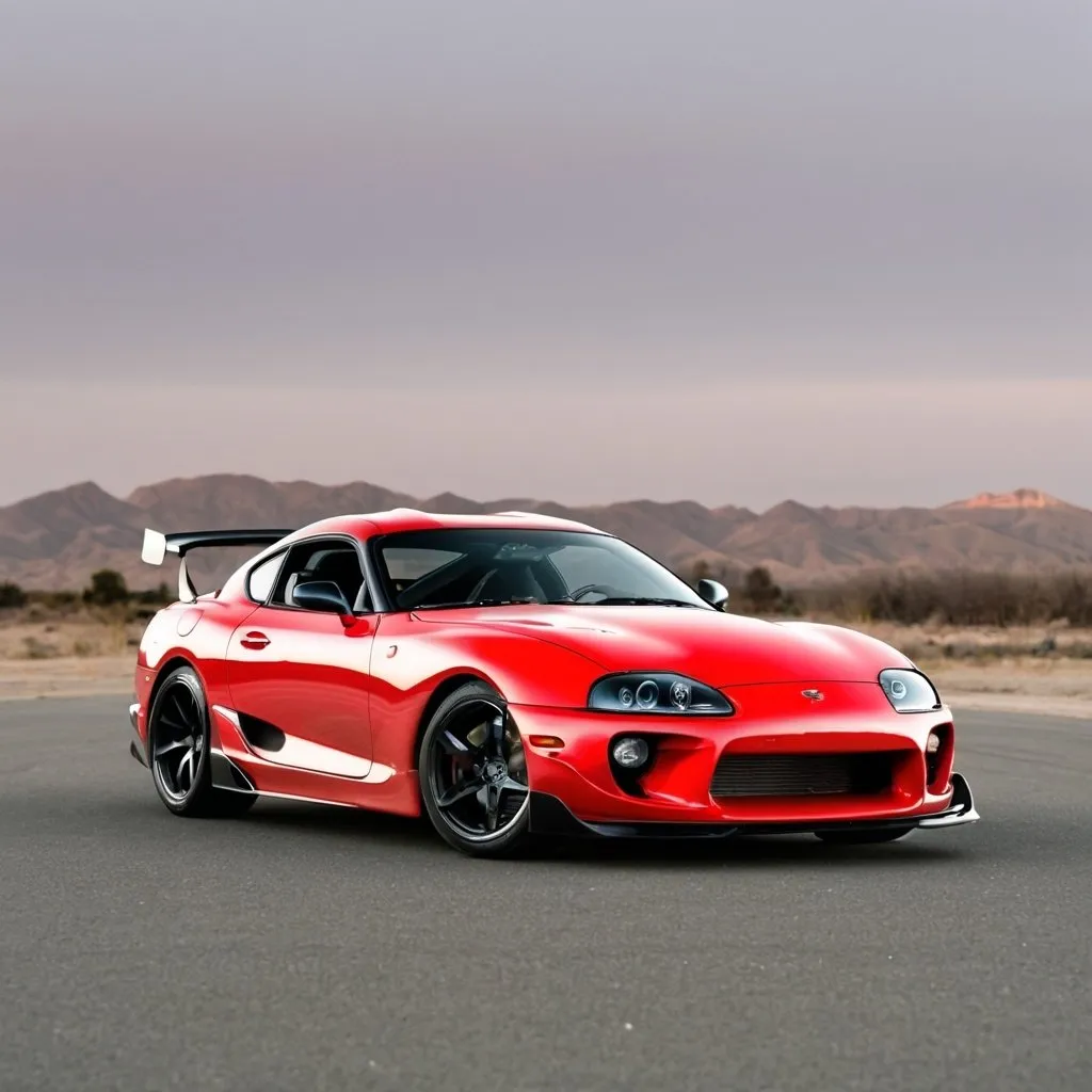 Prompt: Toyota Supra car