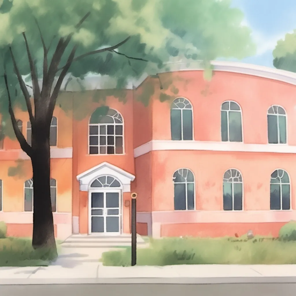 Prompt: school building