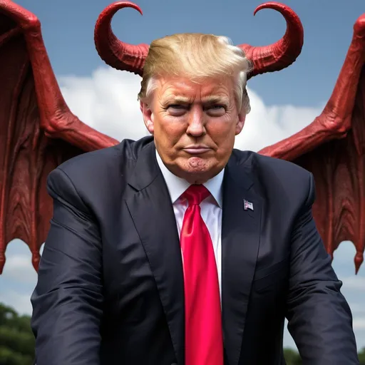 Prompt: Satan endorsed Donald trump for president 