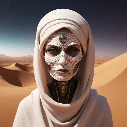 Prompt: I create nft. i create nft's using desert, space, mummy, wrap concepts. i need a profile logo and banner for the nft collection i create.