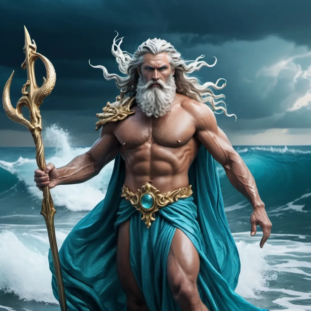 Prompt: Poseidon