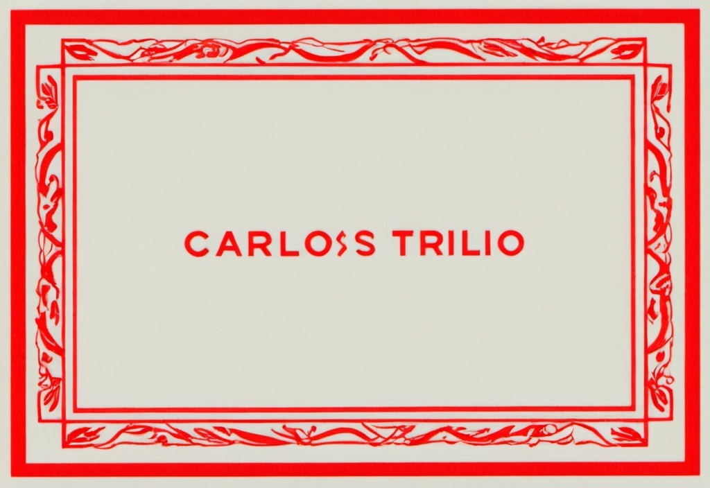 Prompt: a red and white border with a red border on it, and a red border on the bottom of the border, Carlos Trillo Name, postminimalism, blunt borders, a wireframe diagram