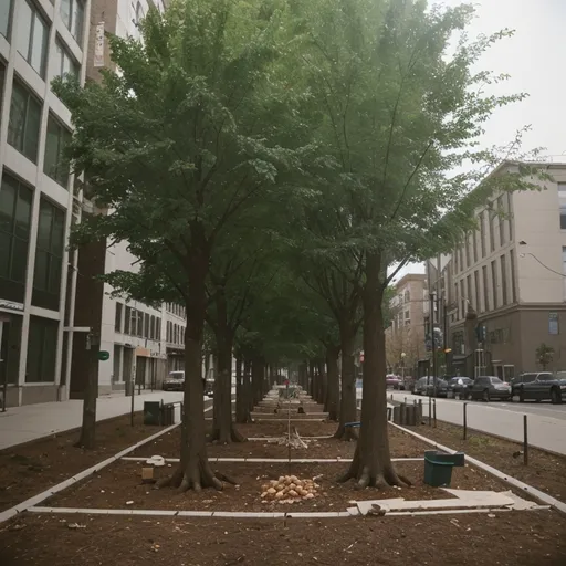 Prompt: Urban Food Forestry Helps People