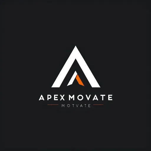 Prompt: (accurately spelled text "Apex Motivate"), professional logo design, sleek and modern layout, dominant dark tones with bright accents, minimalist style, bold typography reflecting strength, clean lines, engaging and impactful, conveys a sense of determination and ambition, high-quality finish, eye-catching and memorable, tailored for a motivation theme, appealing to a serious audience.

