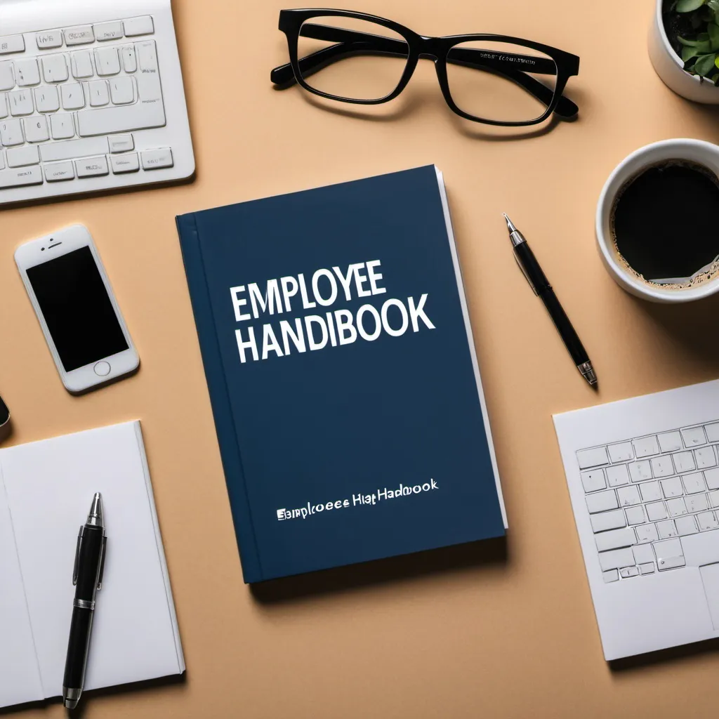 Prompt: an employee handbook