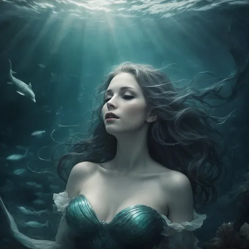 Prompt: A siren from the deep came to me
Sang my name my longing
Still I write my songs about that dream of mine
Worth everything I may ever be