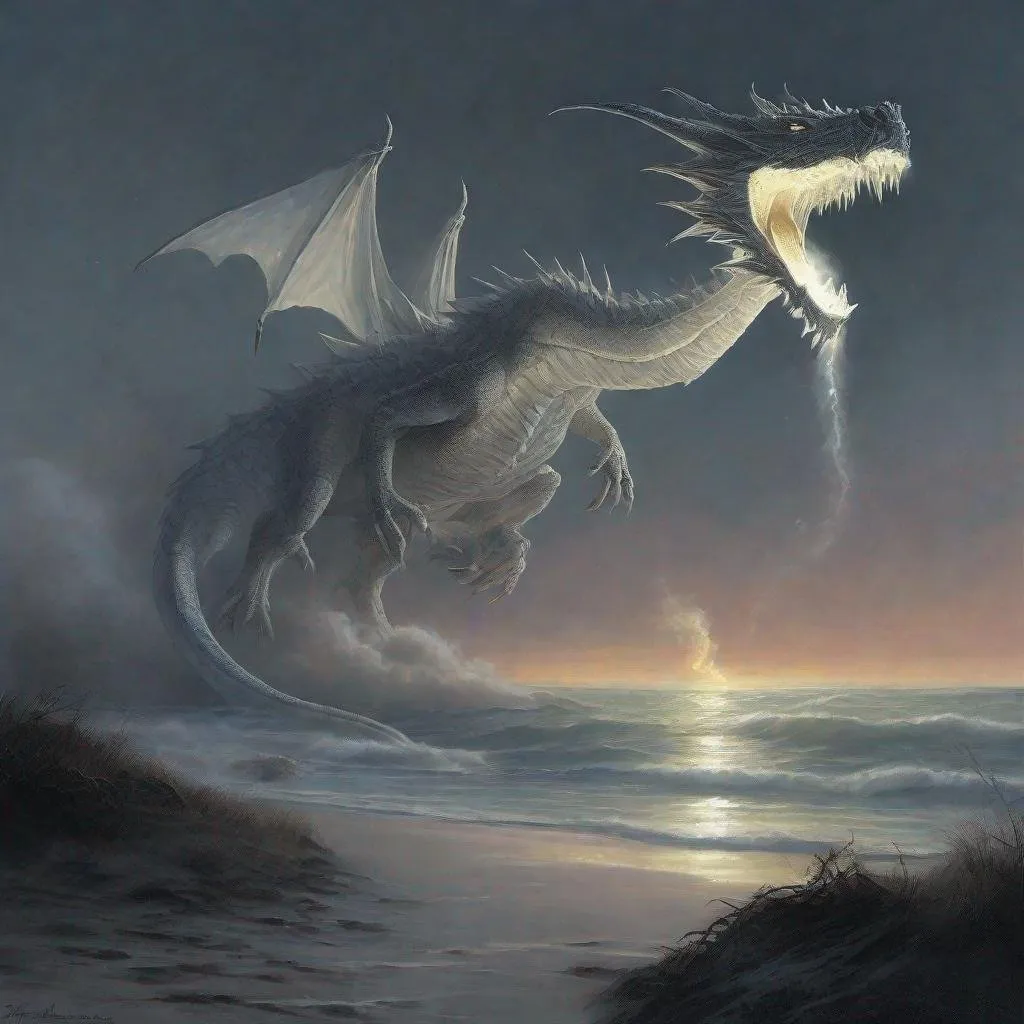 Prompt: Lit up with anticipation
We arrive at the launching site
The sky is still dark, nearing dawn
On the Florida coastline
Floodlit in the hazy distance
The star of this unearthly show
Venting vapours, like the breath
Of a sleeping white dragon

