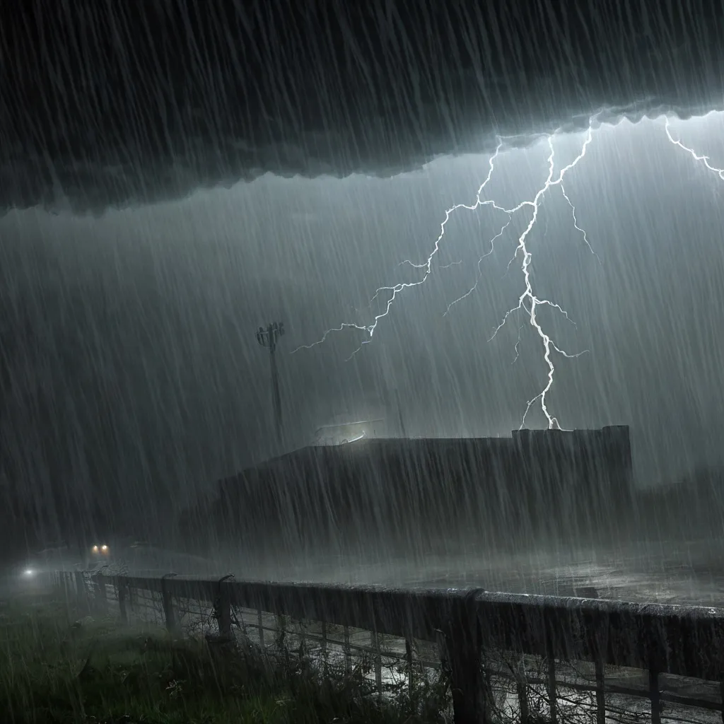 Prompt: Pounding strikes like rain, I know they're chasing me
It won't be the last time, but they'll die while they try
It's a hell on earth, I want to awake