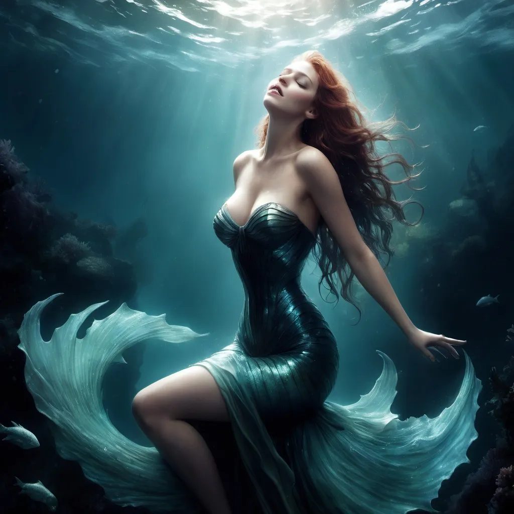 Prompt: A siren from the deep came to me
Sang my name my longing
Still I write my songs about that dream of mine
Worth everything I may ever be