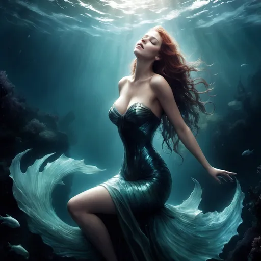 Prompt: A siren from the deep came to me
Sang my name my longing
Still I write my songs about that dream of mine
Worth everything I may ever be