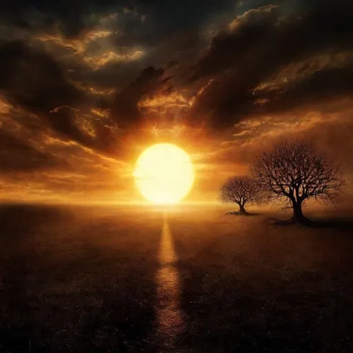 Prompt: The sun is rising
The screams have gone
Too many have fallen
Few still stand tall
Is this the ending of what we've begun?