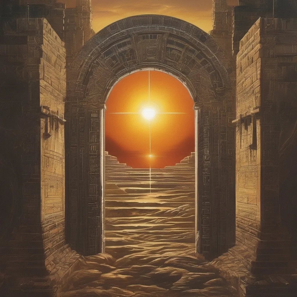 Prompt: You can see but you're blind
Someone turned the sun around
But you can see in your mind
The gates of Babylon