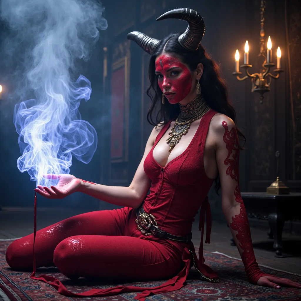 Prompt: The power of what has been before
Rises to trap you within
A magic carpet ride a genie maybe more
A city of heavenly sin
Sleep with the devil and then you must pay
Sleep with the devil and the devil will take you away