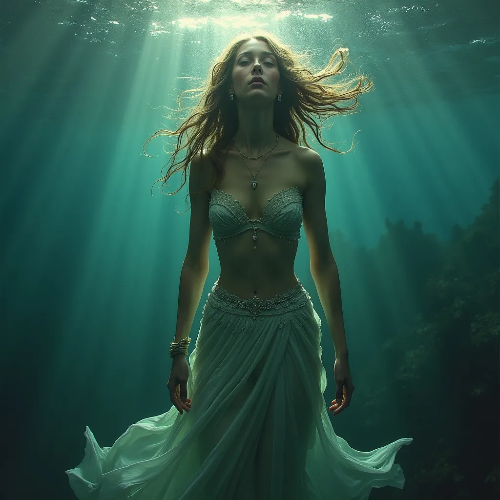 Prompt: A siren from the deep came to me
Sang my name my longing
Still I write my songs about that dream of mine
Worth everything I may ever be